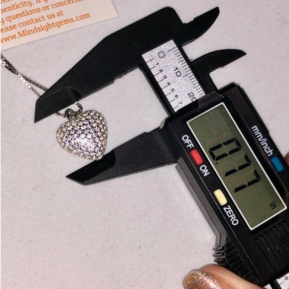 Personalized urn necklace, cremation urn jewelry, 10k white gold vermeil, Urn - Picture 6 of 6